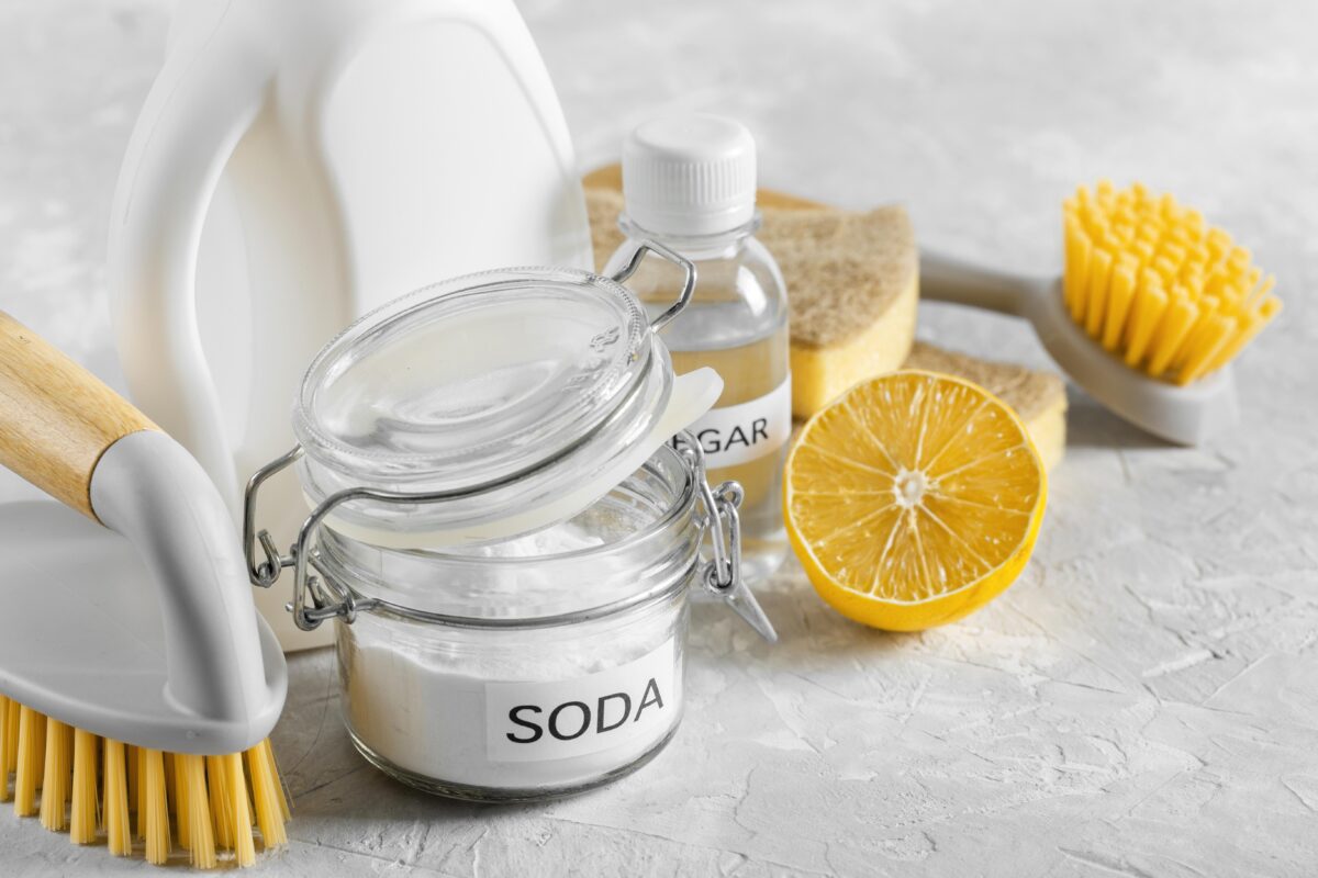 high-angle-eco-friendly-cleaning-brushes-with-baking-soda-lemon