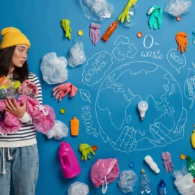 femeie-voluntar-activist-pentru-protectia-mediului-microplastic-pollution